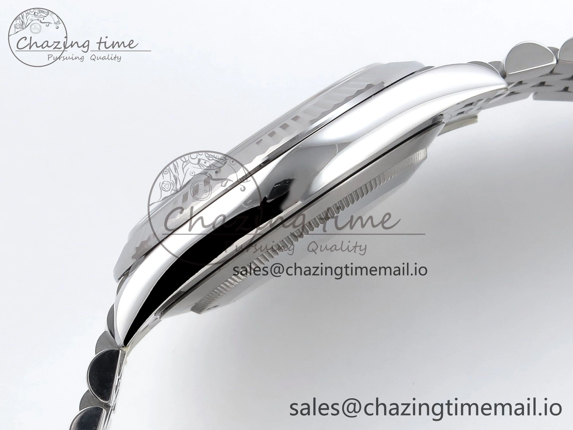 DateJust 126334 41mm Clean 1:1 Best Edition 904L Steel Gray Stick Dial on Jubilee Bracelet VR3235