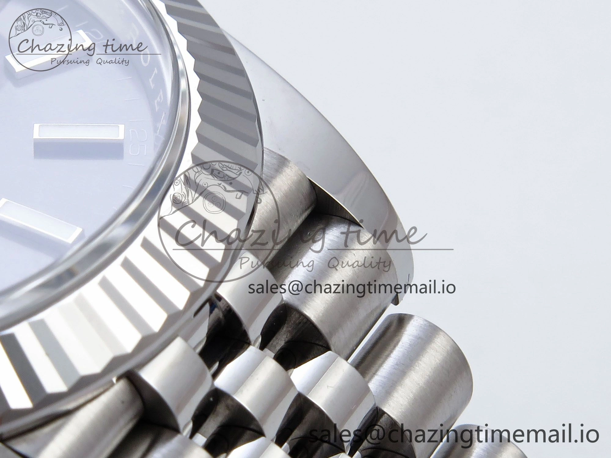 DateJust 126334 41mm Clean 1:1 Best Edition 904L Steel Gray Stick Dial on Jubilee Bracelet VR3235