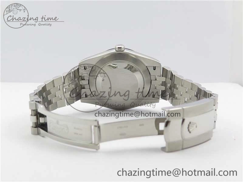 DateJust 126334 SS Noob 1:1 904L Best Edition Black Dial Diamond on Jubilee Bracelet A3235