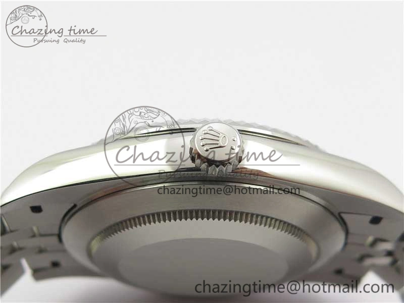 DateJust 126334 SS Noob 1:1 904L Best Edition Gray Dial Diamond on Jubilee Bracelet A3235