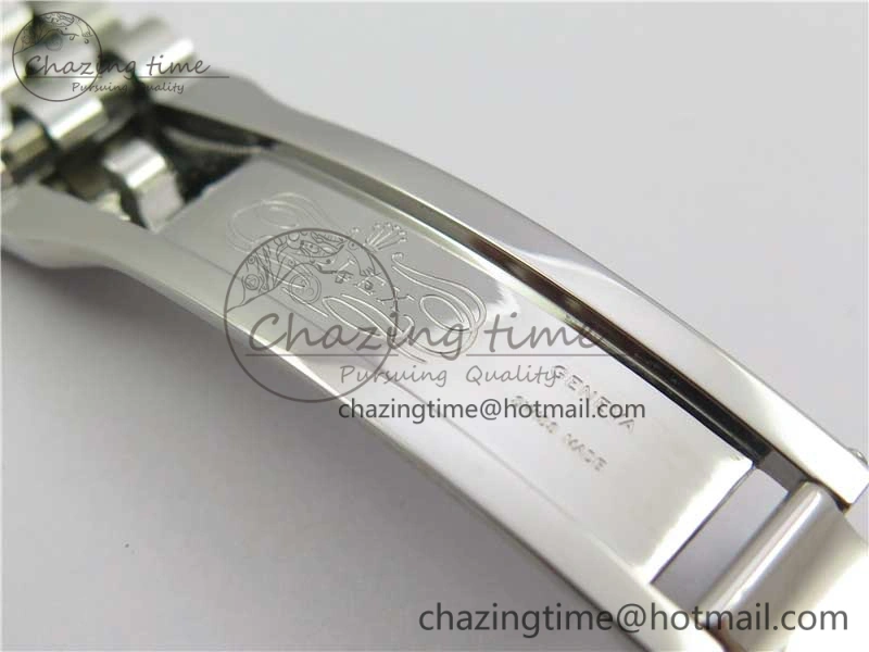 DateJust 126334 SS Noob 1:1 904L Best Edition Gray Dial Diamond on Jubilee Bracelet A3235