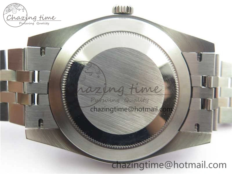 DateJust 126334 SS Noob 1:1 904L Best Edition Gray Dial Diamond on Jubilee Bracelet A3235