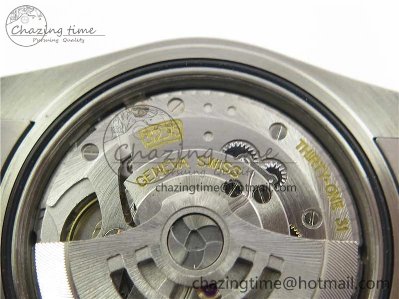 DateJust 126334 SS Noob 1:1 904L Best Edition Gray Dial Diamond on Jubilee Bracelet A3235