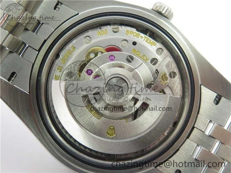 DateJust 126334 SS Noob 1:1 904L Best Edition Gray Dial Diamond on Jubilee Bracelet A3235