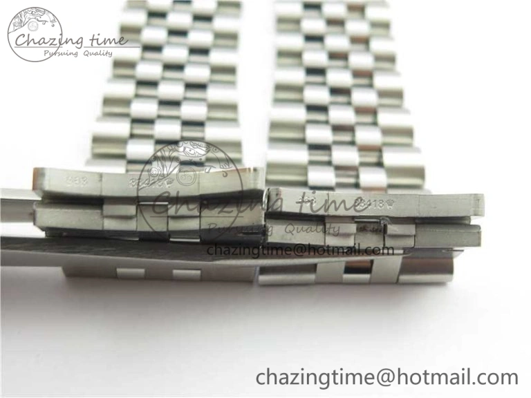 DateJust 126334 SS Noob 1:1 904L Best Edition Gray Dial Diamond on Jubilee Bracelet A3235