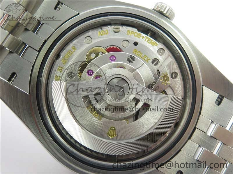 DateJust 126334 SS Noob 1:1 904L Best Edition Gray Dial Diamond on Jubilee Bracelet A3235