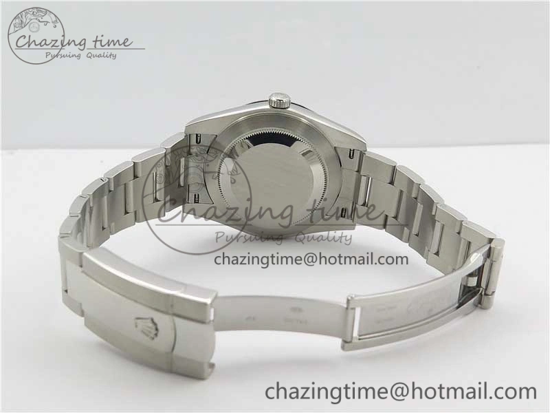 DateJust 126334 SS Noob 1:1 904L Best Edition Gray Dial Diamond on Oyster Bracelet A3235