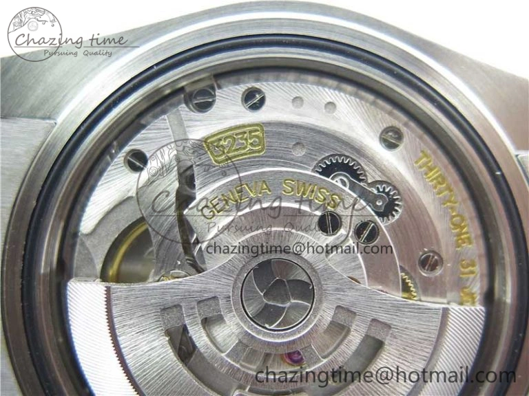 DateJust 126334 SS Noob 1:1 904L Best Edition Gray Dial Diamond on Oyster Bracelet A3235