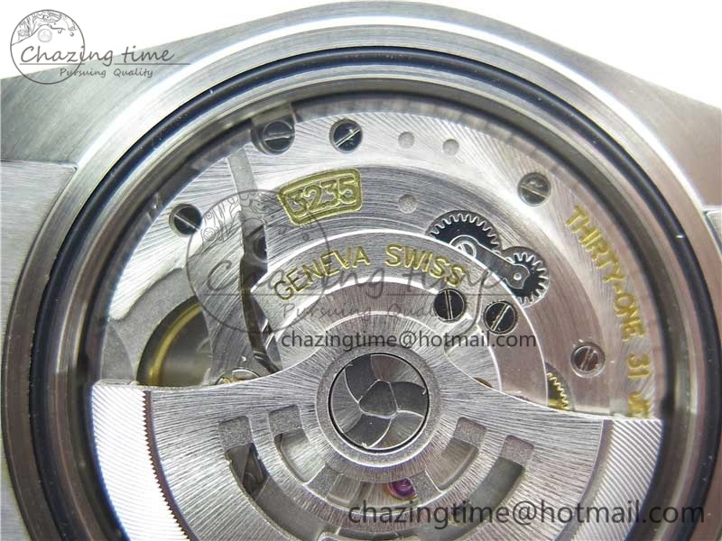 DateJust 126334 SS Noob 1:1 904L Best Edition Gray Dial Diamond on Oyster Bracelet A3235