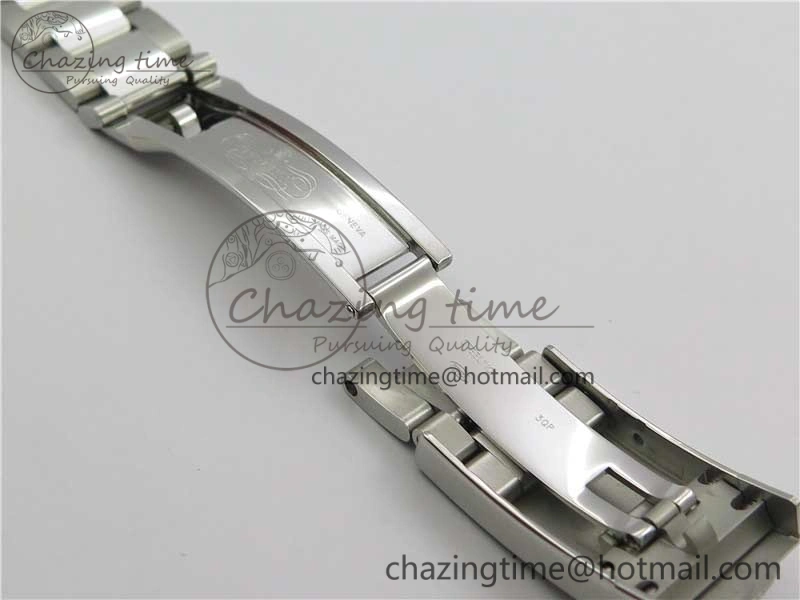 DateJust 126334 SS Noob 1:1 904L Best Edition Gray Dial Stick Markers on Oyster Bracelet A3235
