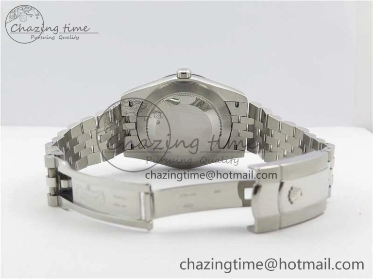DateJust 126334 SS Noob 1:1 904L Best Edition White Dial Roman Markers on Jubilee Bracelet A3235