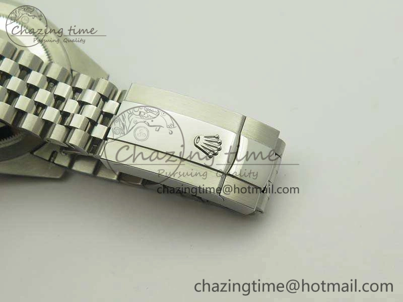 DateJust 126334 SS REF 1:1 Best Edition Gray Dial Stick Markers On New Version Jubilee Bracelet A3235