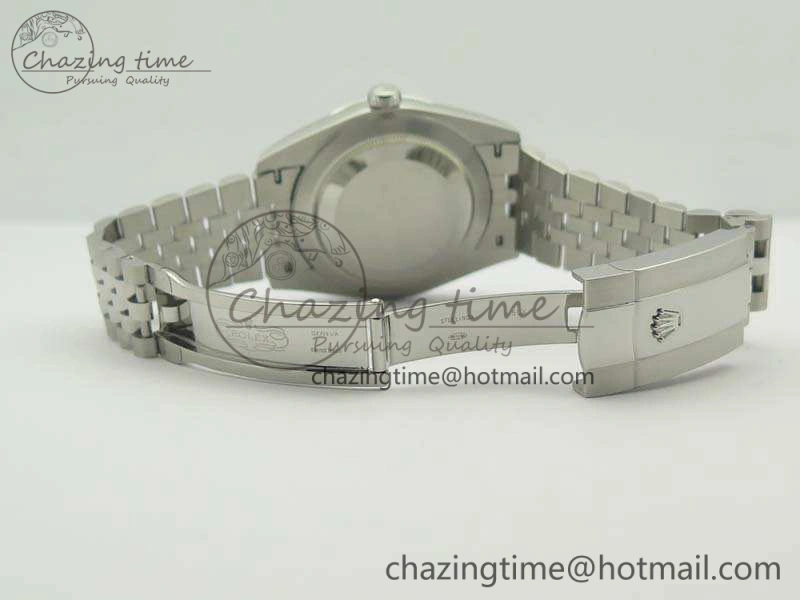 DateJust 126334 SS REF 1:1 Best Edition Gray Dial Stick Markers On New Version Jubilee Bracelet A3235