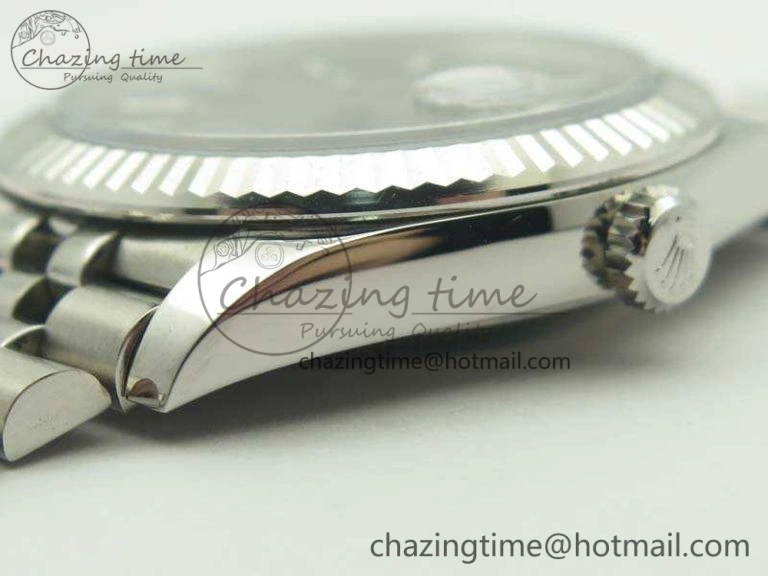 DateJust 126334 SS REF 1:1 Best Edition Gray Dial Stick Markers On New Version Jubilee Bracelet A3235