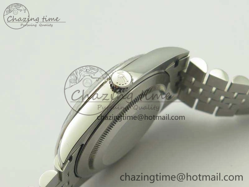 DateJust 126334 SS REF 1:1 Best Edition Gray Dial Stick Markers On New Version Jubilee Bracelet A3235