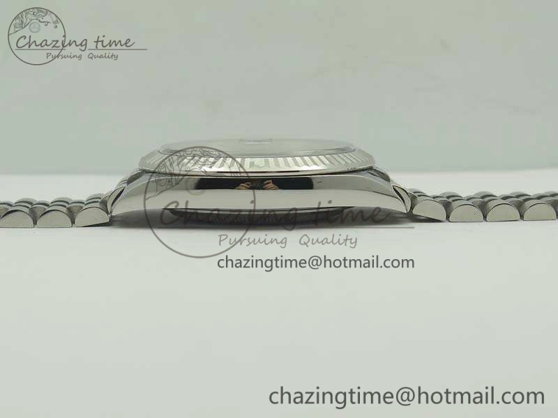 DateJust 126334 SS REF 1:1 Best Edition Gray Dial Stick Markers On New Version Jubilee Bracelet A3235