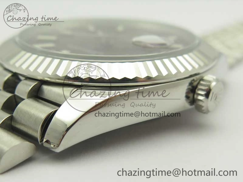 DateJust 126334 SS REF 1:1 Best Edition Purple Dial Stick Markers on New version Jubilee Bracelet A3235