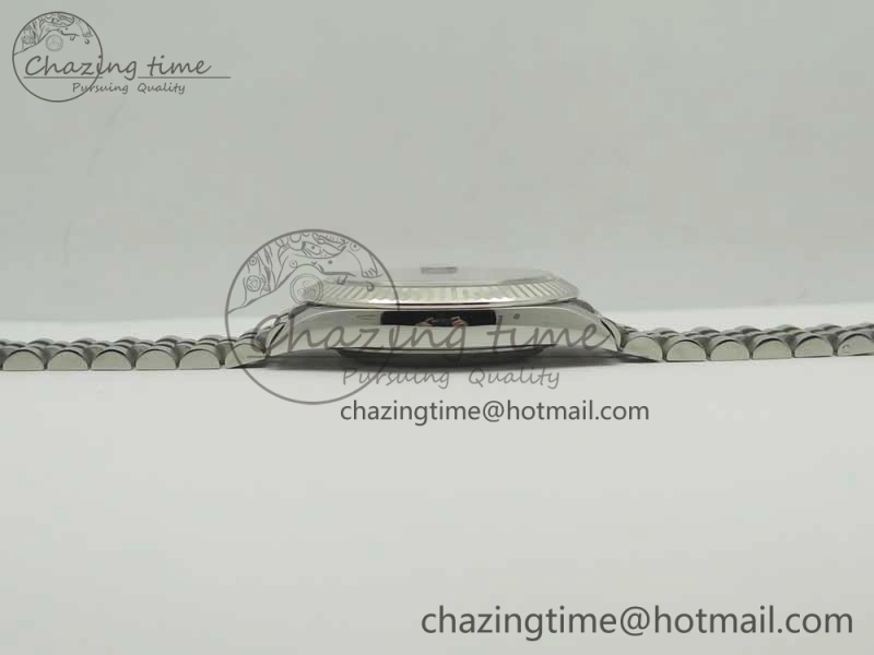 DateJust 126334 SS REF 1:1 Best Edition Purple Dial Stick Markers on New version Jubilee Bracelet A3235