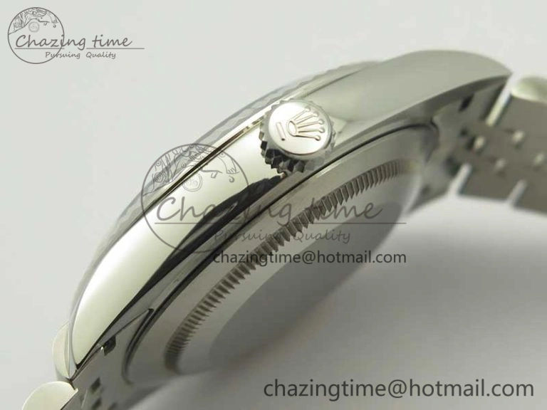 DateJust 126334 SS REF 1:1 Best Edition Purple Dial Stick Markers on New version Jubilee Bracelet A3235