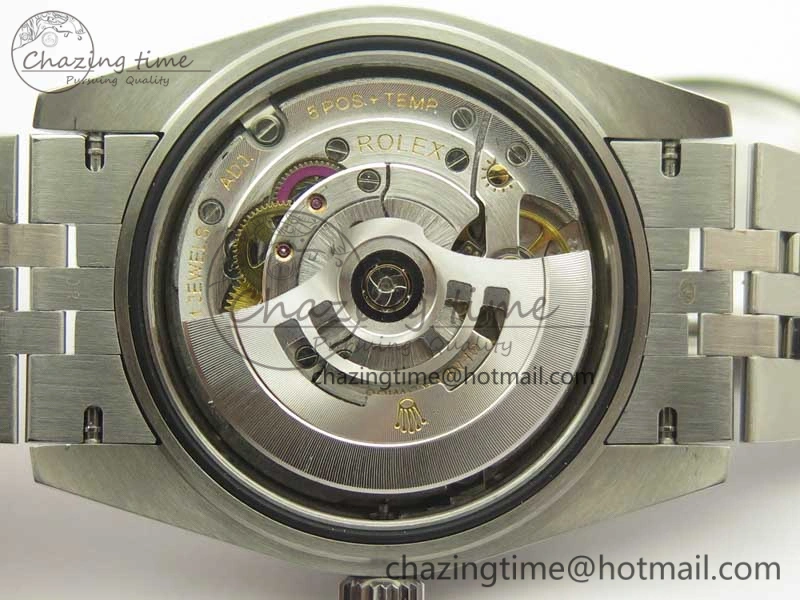 DateJust 126334 SS REF 1:1 Best Edition Purple Dial Stick Markers on New version Jubilee Bracelet A3235
