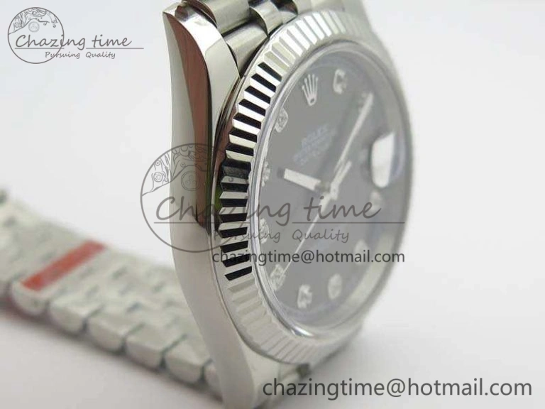 DateJust 228238 SS Noob 1:1 Best Edition Gray Dial Diamond On Jubilee Bracelet A3235