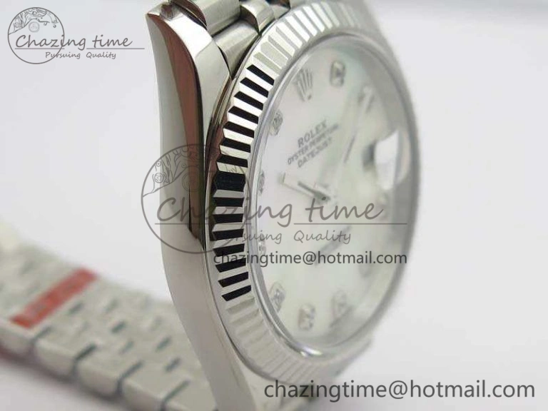 DateJust 228238 SS Noob 1:1 Best Edition MOP Dial Diamond On Jubilee Bracelet A3235
