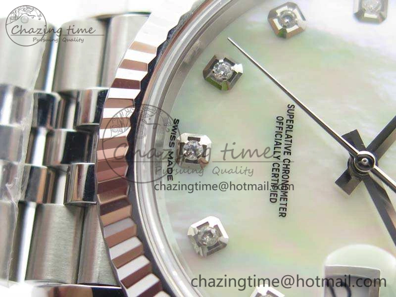 DateJust 228238 SS Noob 1:1 Best Edition MOP Dial Diamond On Jubilee Bracelet A3235