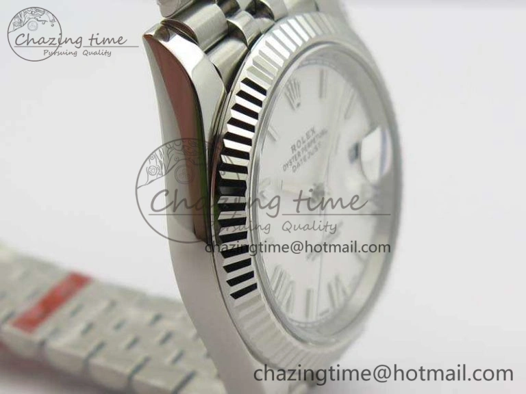 DateJust 228238 SS Noob 1:1 Best Edition White Roman Dial On Jubilee Bracelet A3235