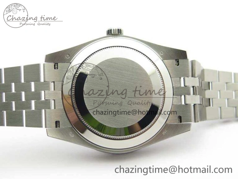 DateJust 228238 Smooth Bezel SS Noob 1:1 Best Edition Gray Dial Diamond On Jubilee Bracelet A3235