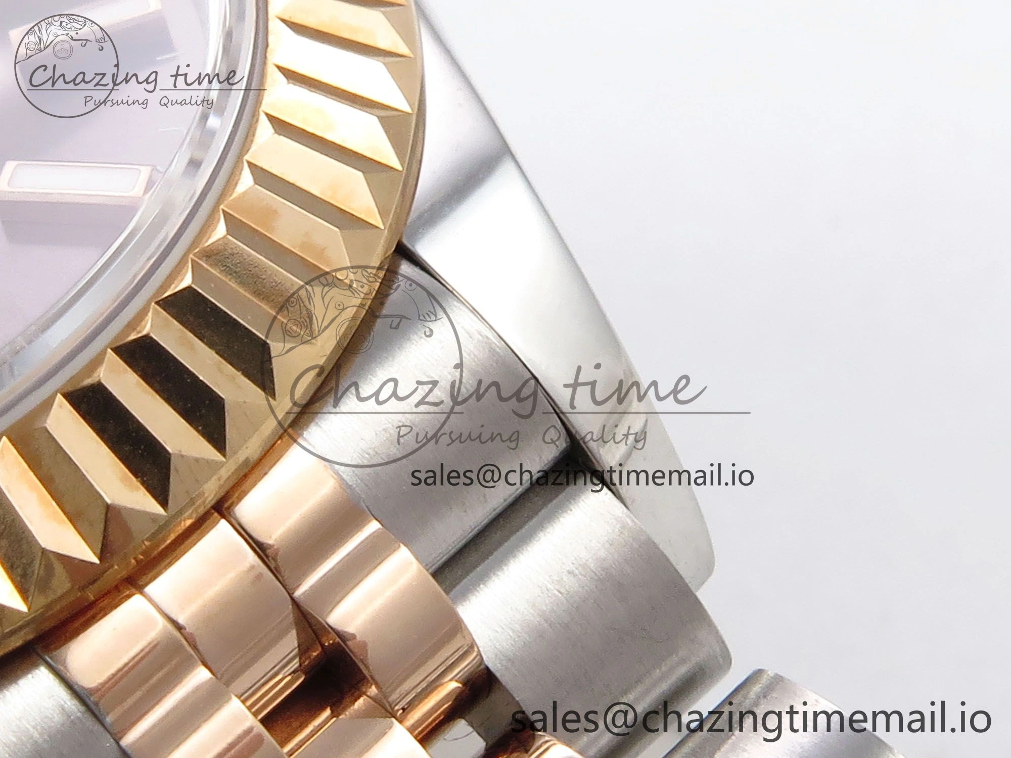 DateJust 28MM 279171 SS RG GMF 1:1 Best Edition 904L Steel Brown Stick Dial on Jubilee Bracelet A2671