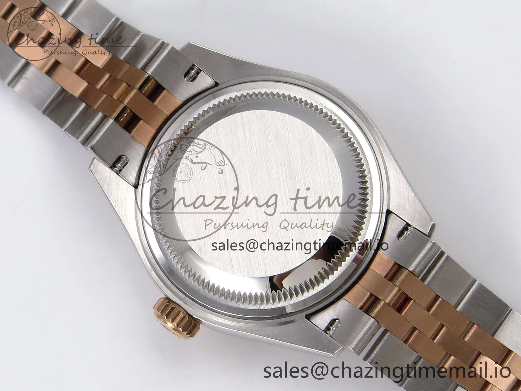 DateJust 28MM 279171 SS RG GMF 1:1 Best Edition 904L Steel RG Diamonds Dial on Jubilee Bracelet A2671