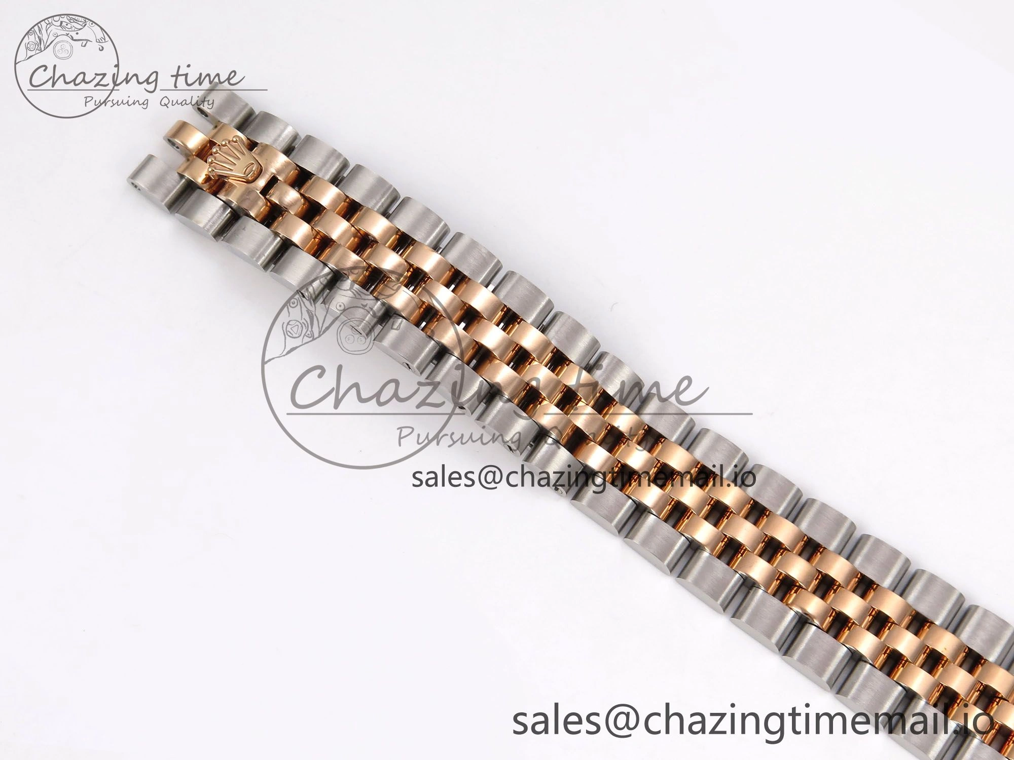 DateJust 28MM 279171 SS RG GMF 1:1 Best Edition 904L Steel RG Diamonds Dial on Jubilee Bracelet A2671