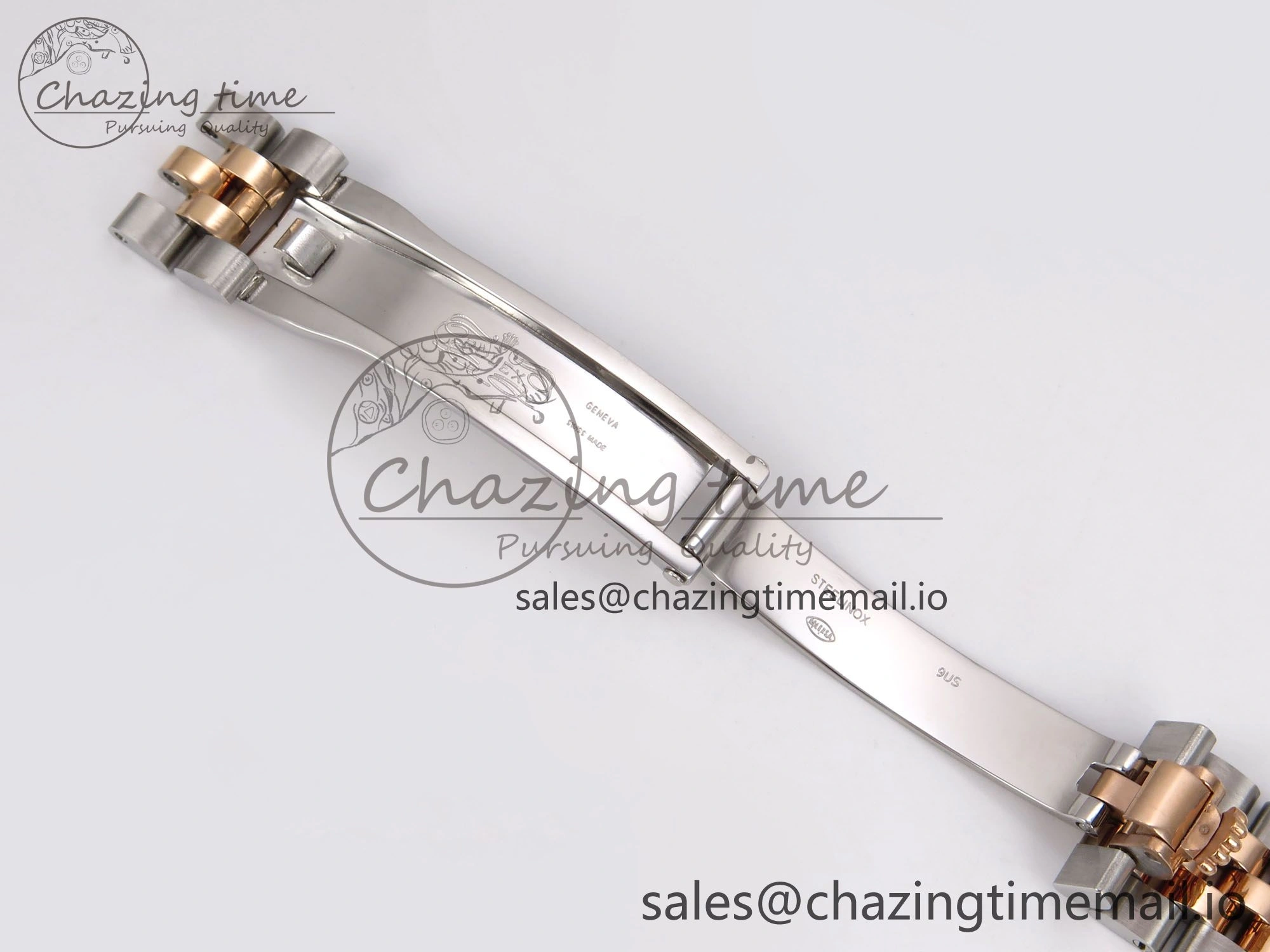 DateJust 28MM 279171 SS RG GMF 1:1 Best Edition 904L Steel RG Diamonds Dial on Jubilee Bracelet A2671