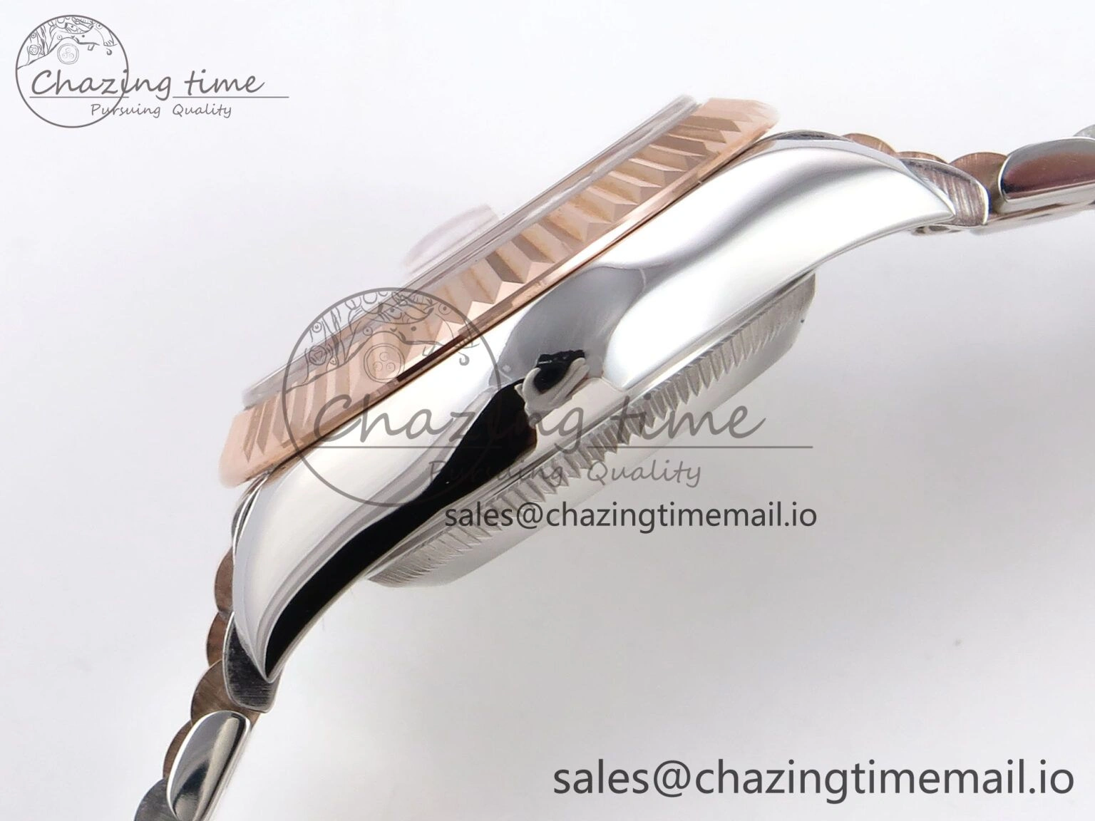 DateJust 28MM 279171 SS RG GMF 1:1 Best Edition 904L Steel RG Diamonds Dial on Jubilee Bracelet A2671