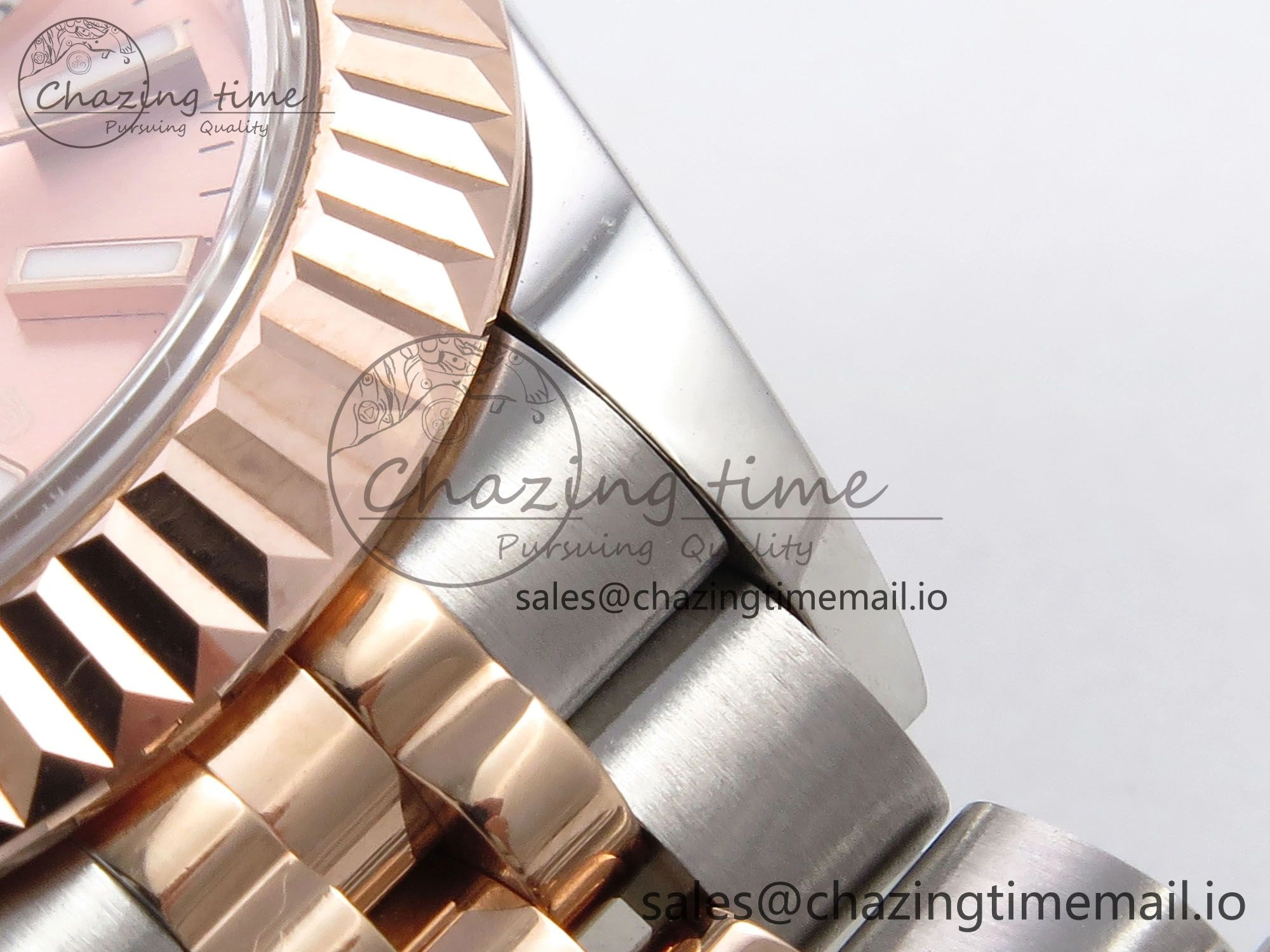 DateJust 28MM 279171 SS RG GMF 1:1 Best Edition 904L Steel RG Stick Dial on Jubilee Bracelet A2671