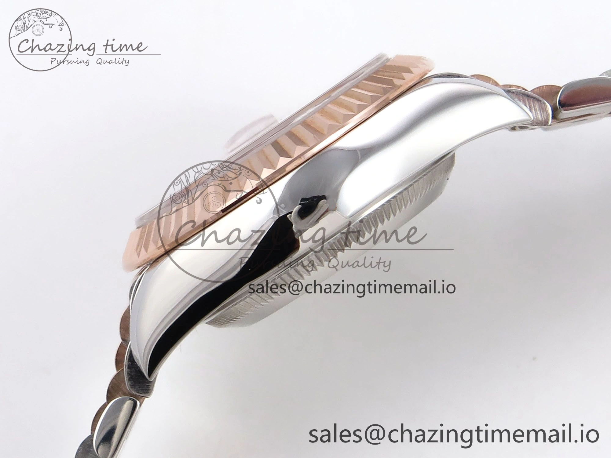DateJust 28MM 279171 SS RG GMF 1:1 Best Edition 904L Steel RG Stick Dial on Jubilee Bracelet A2671