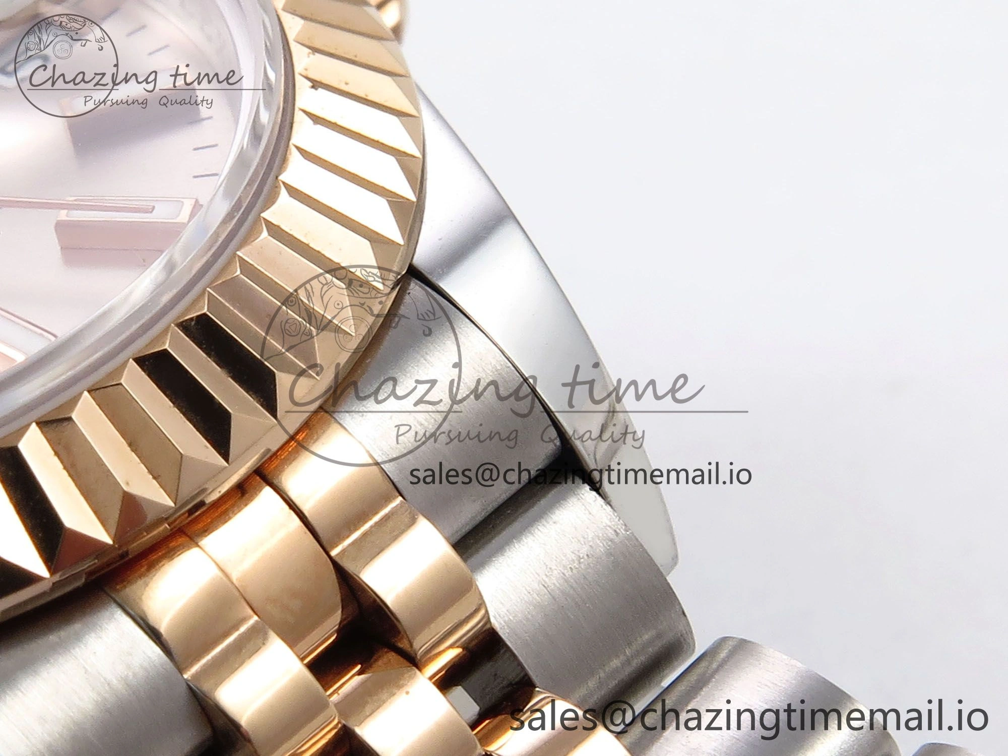 DateJust 28MM 279171 SS RG GMF 1:1 Best Edition 904L Steel Silver Stick Dial on Jubilee Bracelet A2671