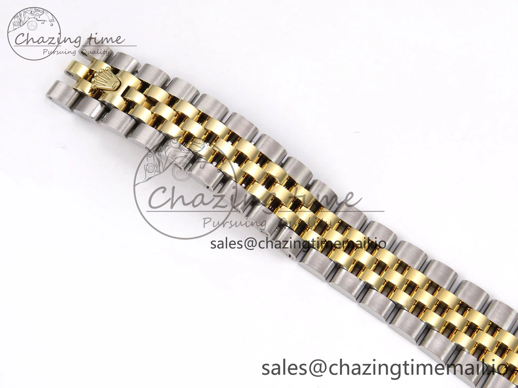 DateJust 28MM 279173 SS YG GMF 1:1 Best Edition 904L Steel Green Diamonds Dial on Jubilee Bracelet A2671