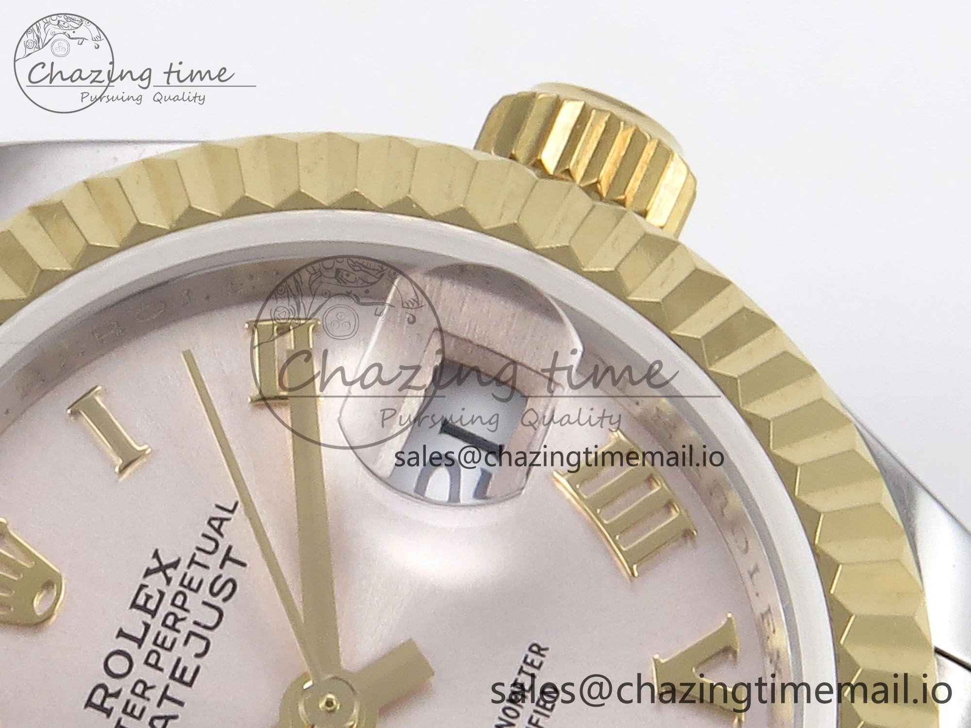 DateJust 28MM 279173 SS YG GMF 1:1 Best Edition 904L Steel Silver Roman Dial on Jubilee Bracelet A2671