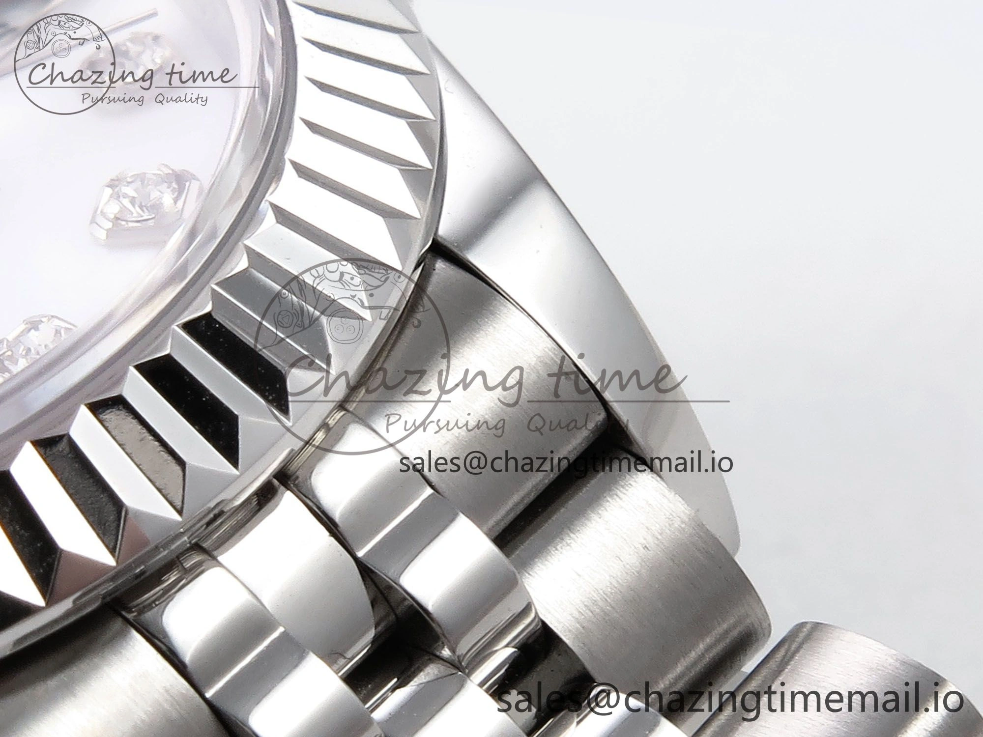DateJust 28MM 279174 SS GMF 1:1 Best Edition 904L Steel White Diamonds Dial on Jubilee Bracelet A2671