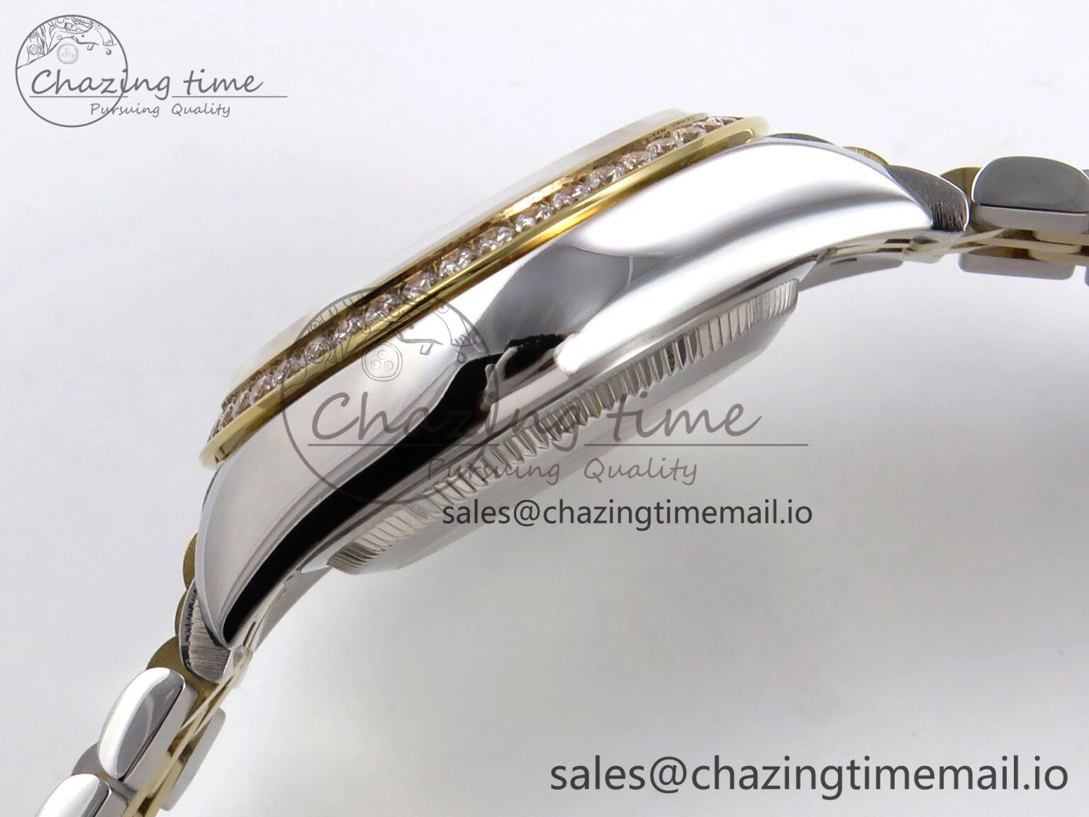 DateJust 28MM 279383RBR SS YG GMF 1:1 Best Edition 904L Steel White MOP Diamonds Dial on Jubilee Bracelet A2671