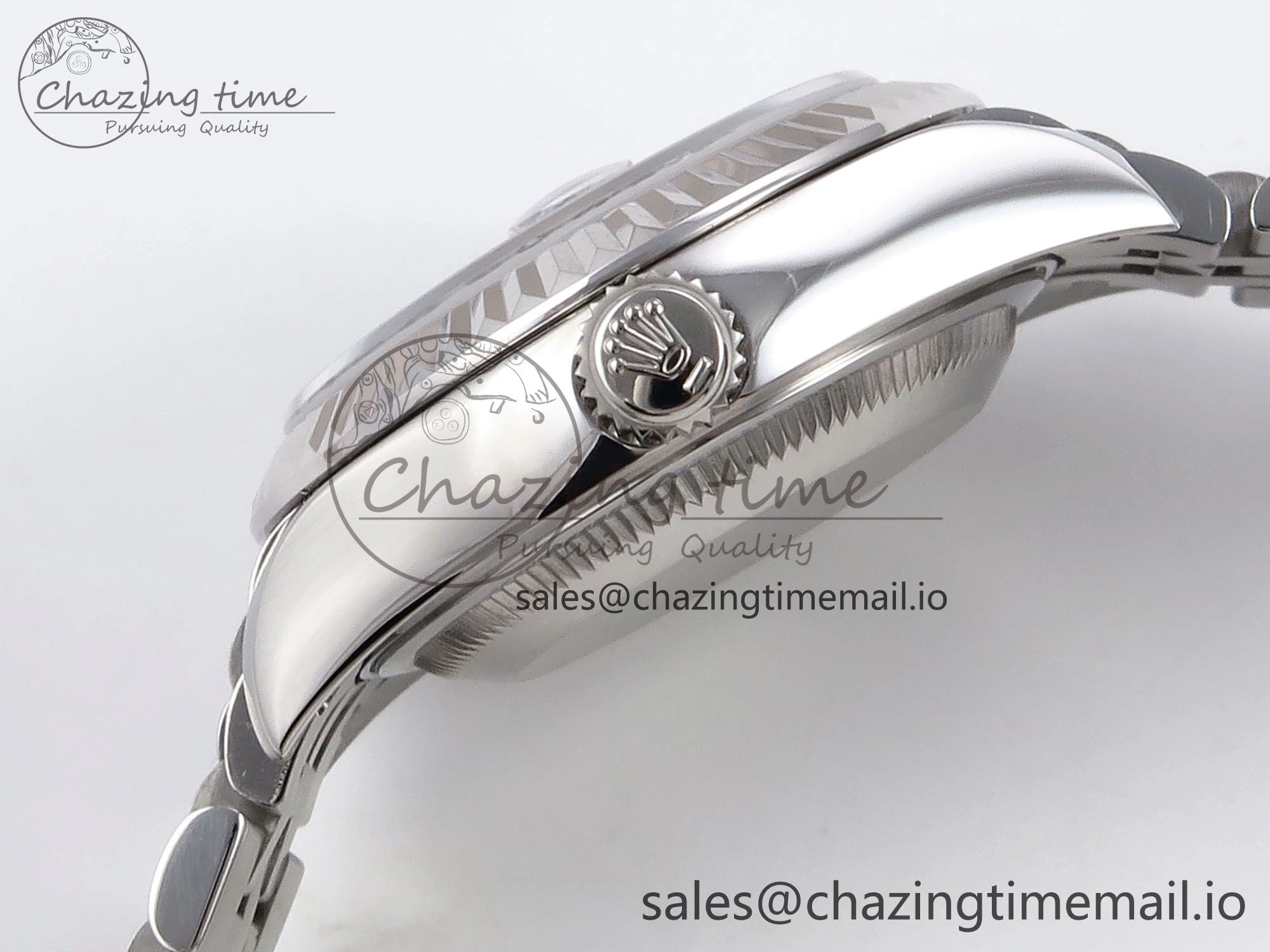 DateJust 28MM SS GMF 1:1 Best Edition 904L Steel White Roman Dial on Jubilee Bracelet A2671