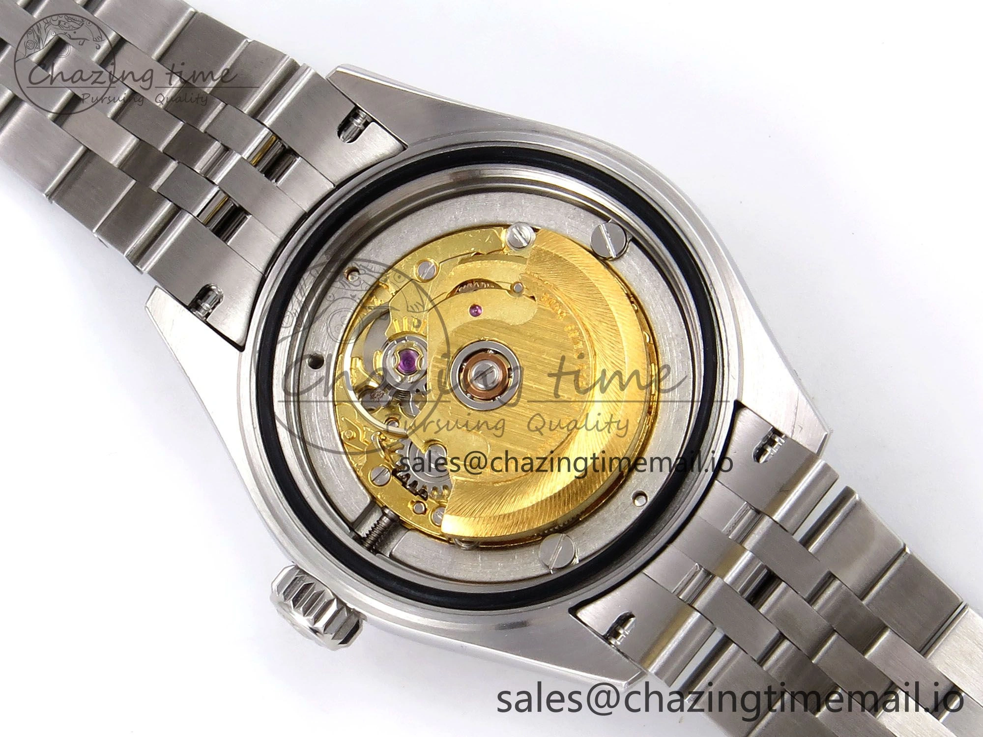 DateJust 28MM SS GMF 1:1 Best Edition 904L Steel White Roman Dial on Jubilee Bracelet A2671