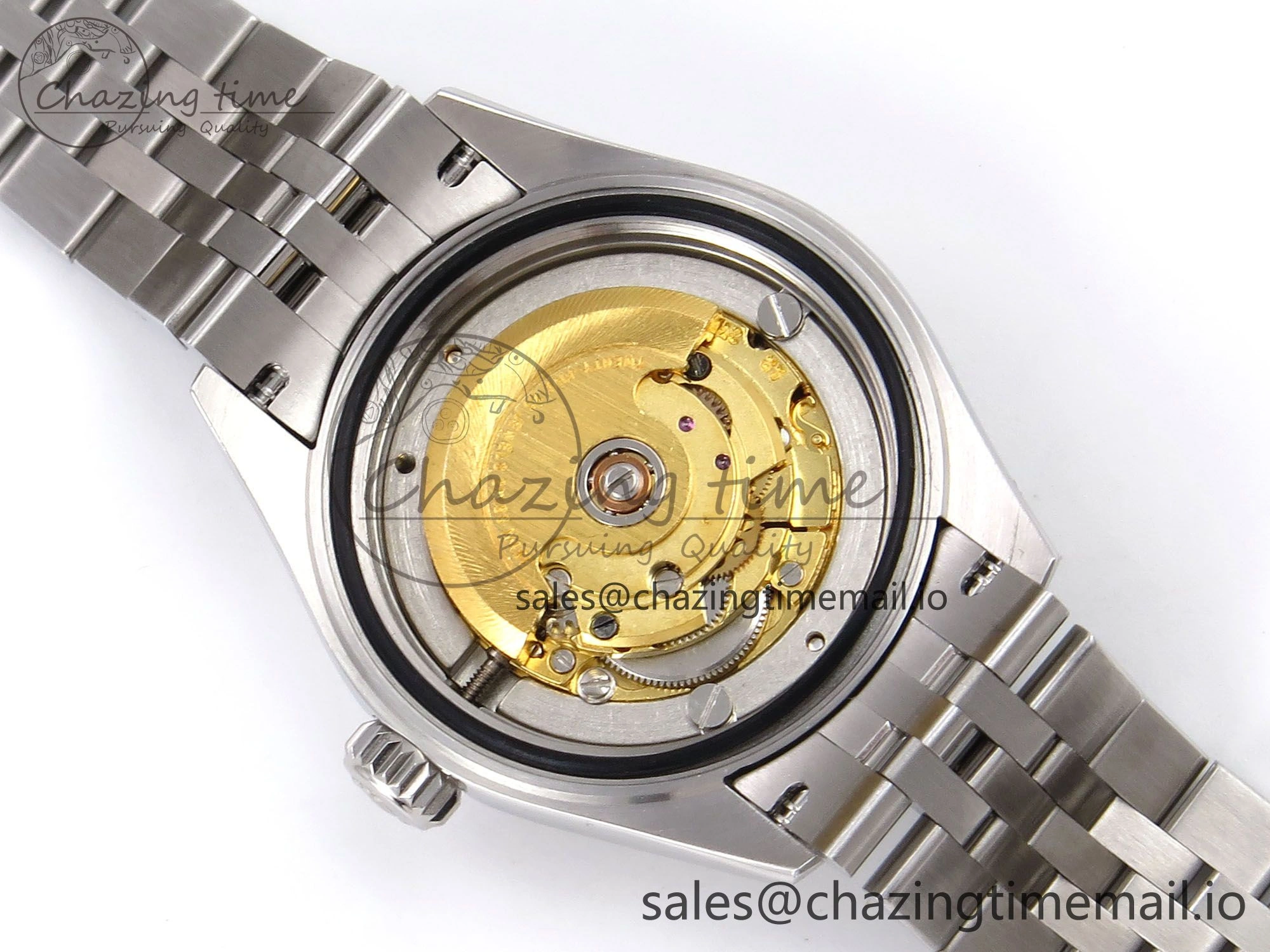 DateJust 28MM SS GMF 1:1 Best Edition 904L Steel White Roman Dial on Jubilee Bracelet A2671