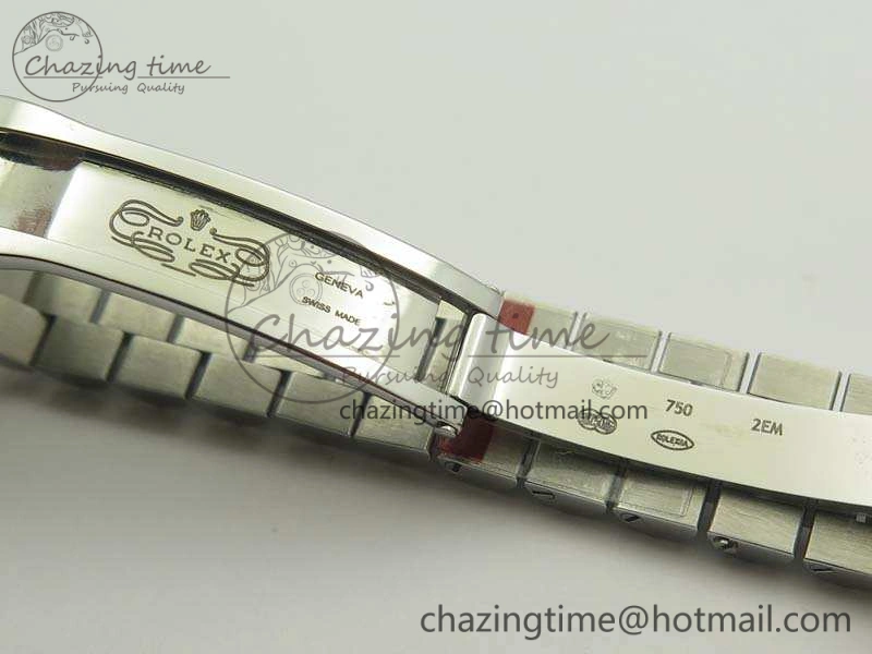 DateJust 28mm SS Diamond Bezel BP Maker Best Edition Silver Dial On SS Bracelet ETA2671