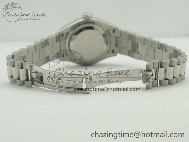 DateJust 28mm SS Diamond Bezel BP Maker Best Edition Silver Dial On SS Bracelet ETA2671