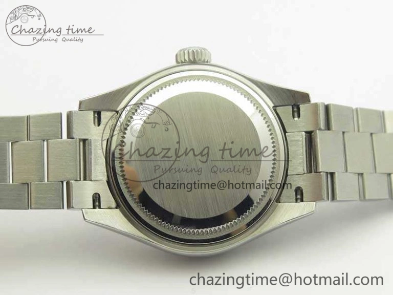 DateJust 28mm SS Diamond Bezel BP Maker Best Edition Silver Diam XL Dial On SS Bracelet ETA2671