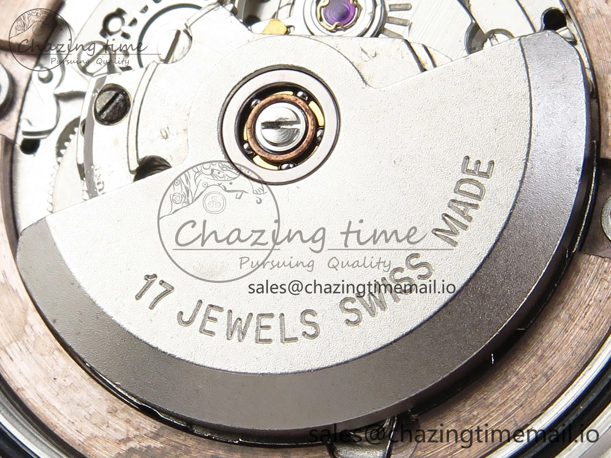 DateJust 31 278271 ARF 1:1 Best Edition 904L Steel RG Dial Stick Marker on SS RG Oyster Bracelet ETA 2688
