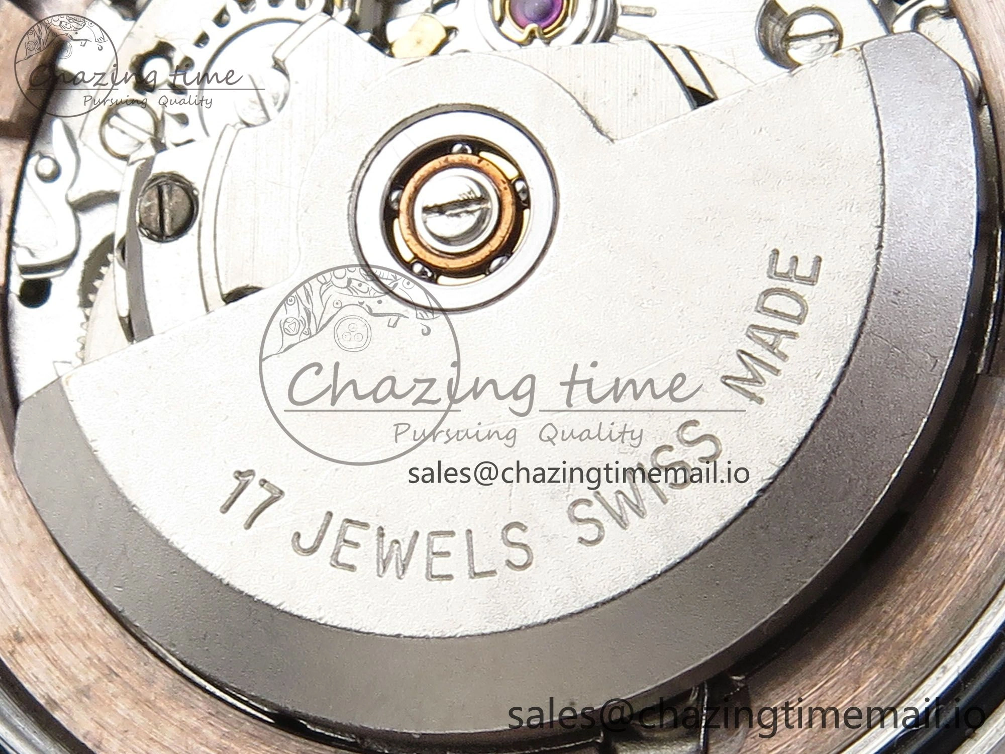 DateJust 31 278271 ARF 1:1 Best Edition 904L Steel RG Diamonds Dial on SS RG Jubilee Bracelet ETA 2688