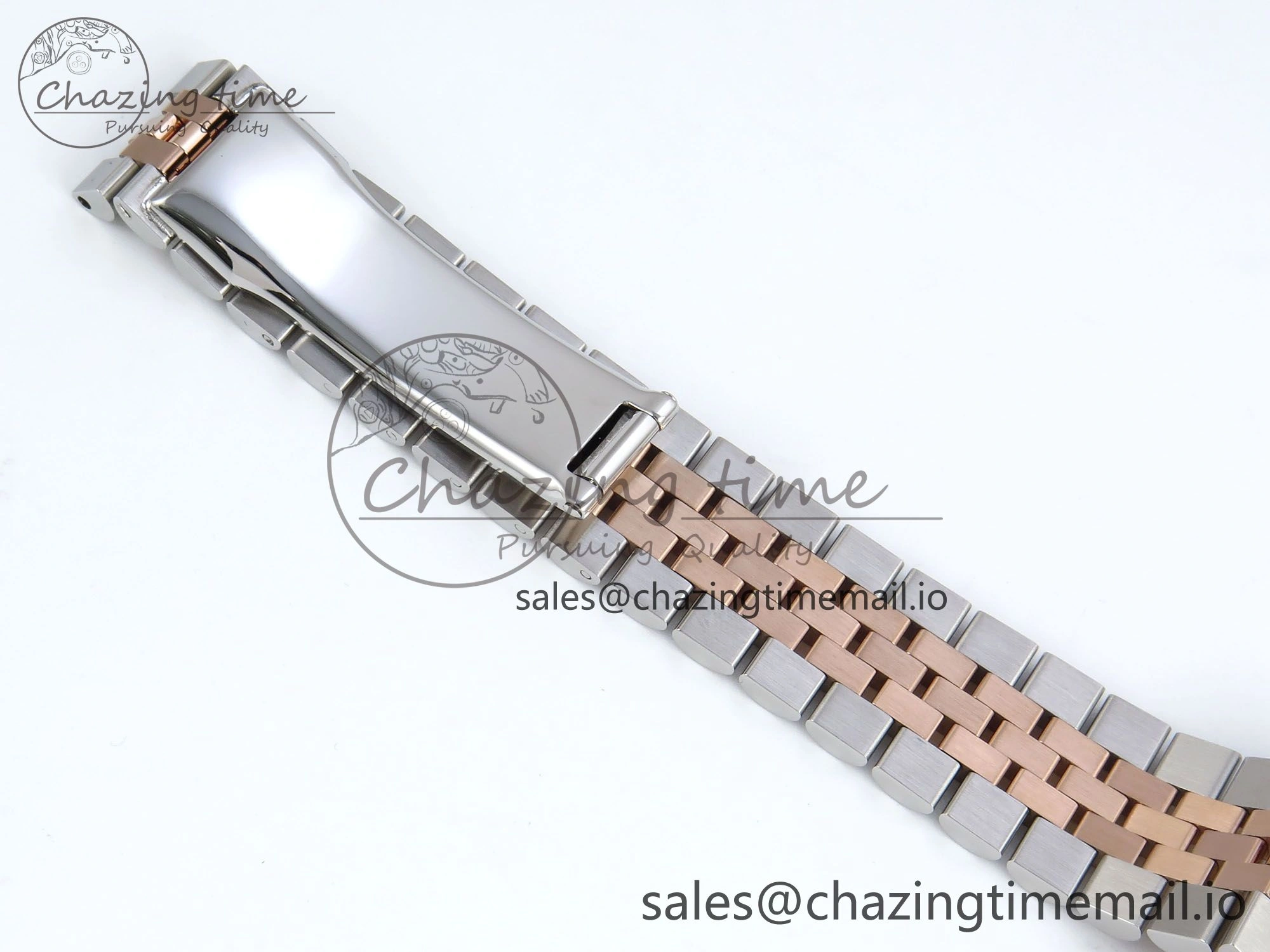 DateJust 31 278271 ARF 1:1 Best Edition 904L Steel RG Diamonds Dial on SS RG Jubilee Bracelet ETA 2688